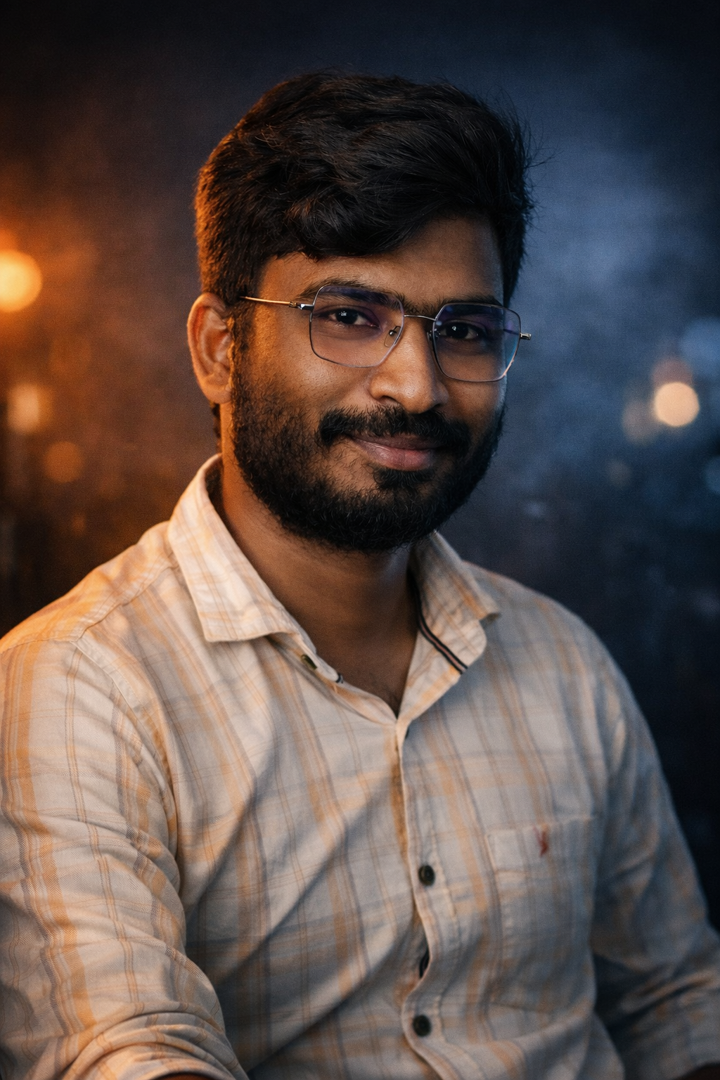Freelance graphic designer Sourav Ghosh in India